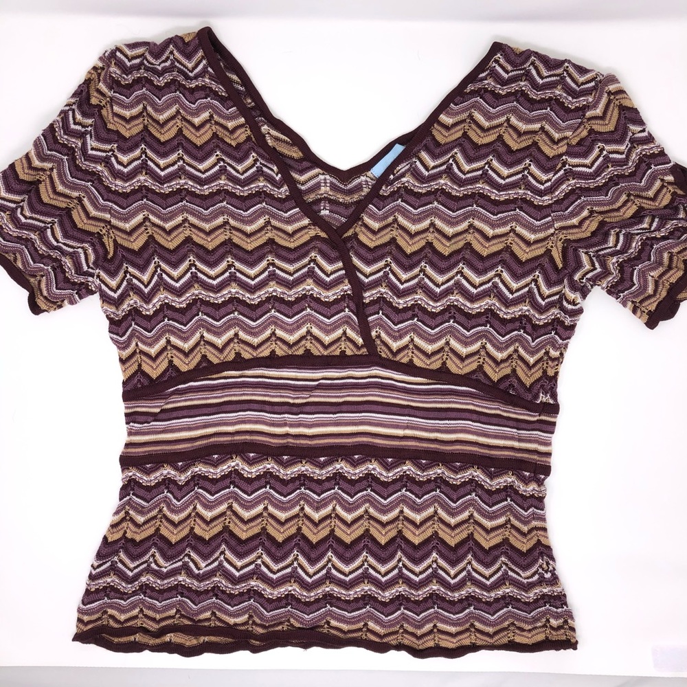 Urchin Silk Short Sleeved Knit Top